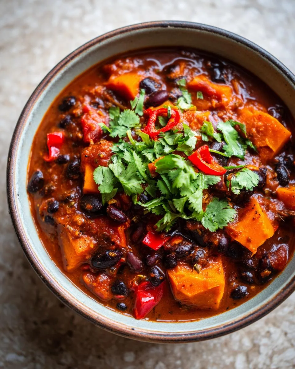 35-Minute Pumpkin Black Bean Chili: Hearty & Irresistible 5 Pumpkin Black Bean Chili - detail 1