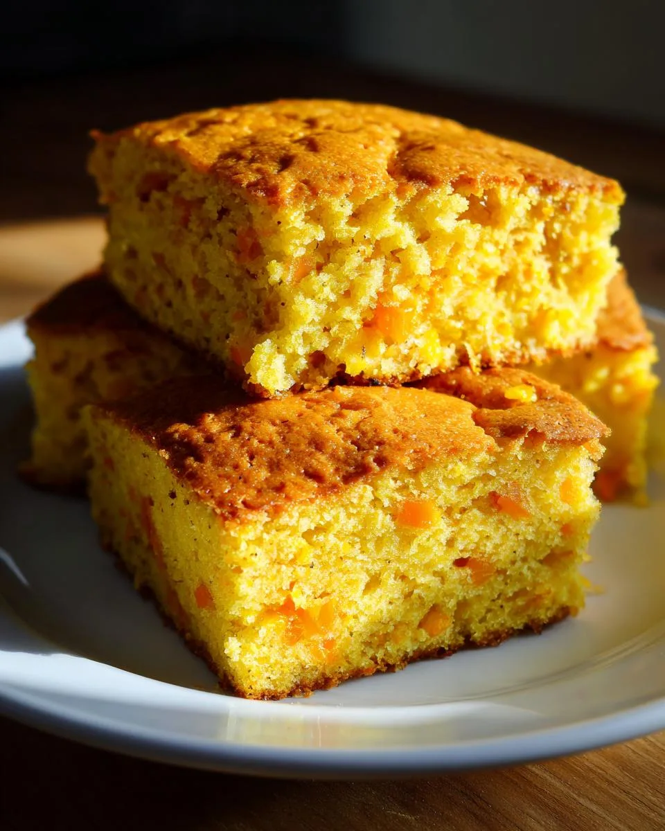 Pumpkin Cornbread - detail 2