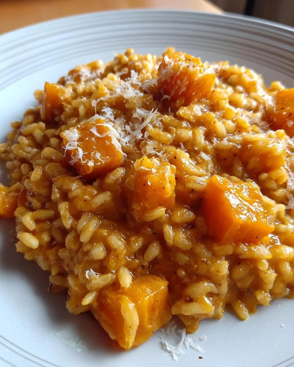 Pumpkin Risotto - detail 2