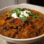 Pumpkin Turkey Chili
