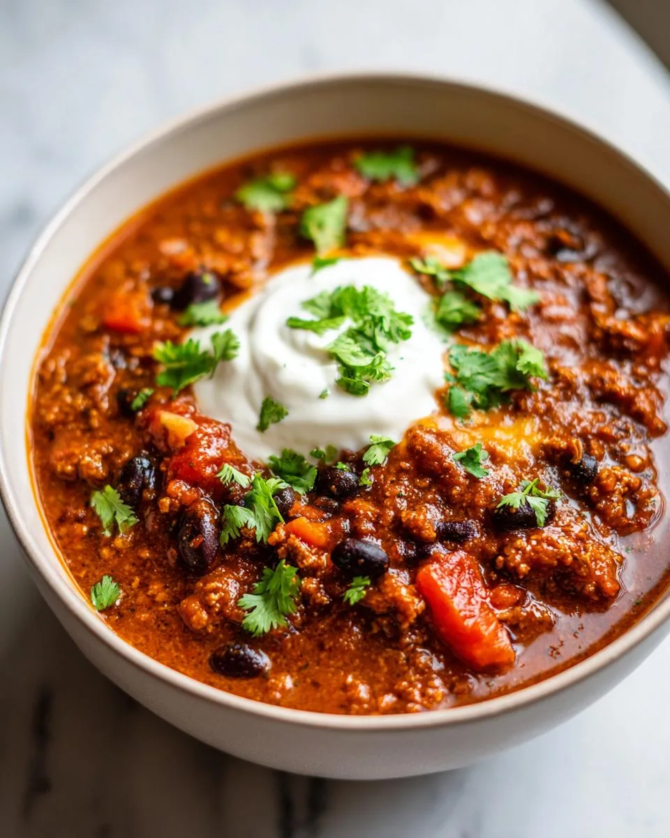 Pumpkin Turkey Chili - detail 2