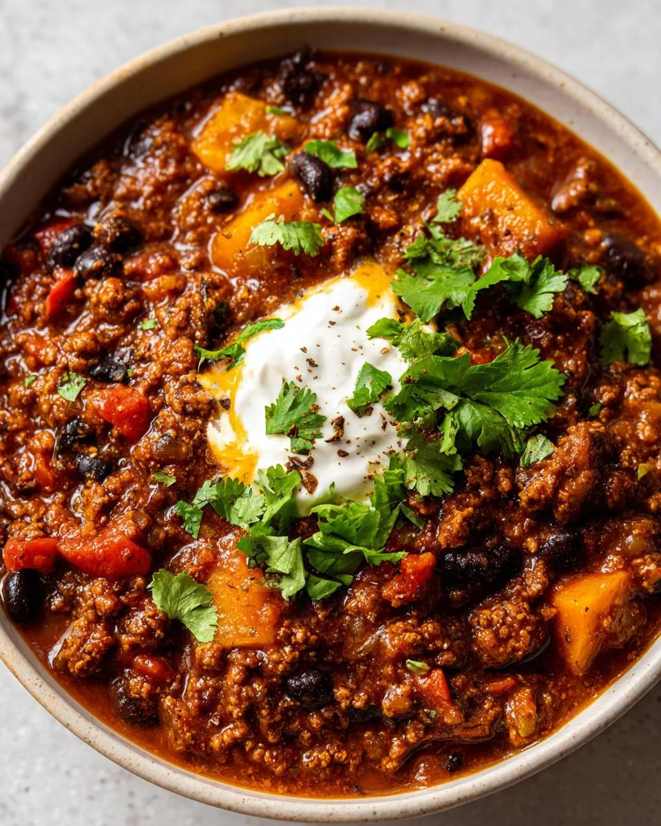 Pumpkin Turkey Chili - detail 3