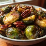 Irresistible Roasted Brussels Sprouts with Pecans in 30 Minutes 10 Roasted Brussels Sprouts with Pecans