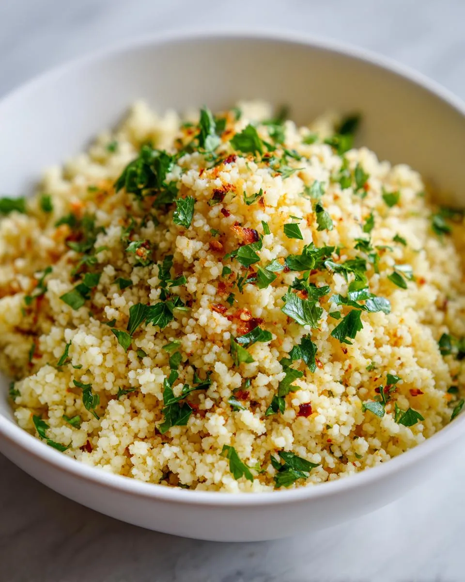 Roasted Garlic Couscous - detail 1