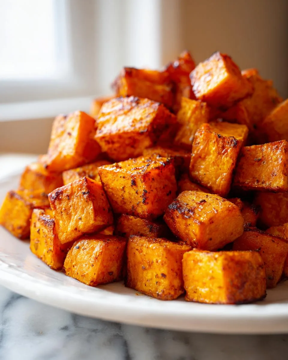 Roasted Sweet Potatoes - detail 1