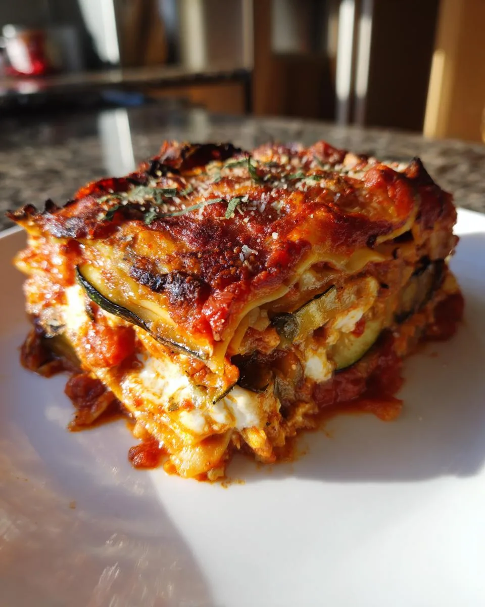 Roasted Vegetable Lasagna - detail 1