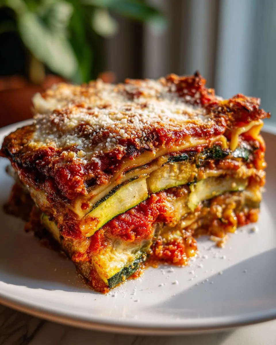 Roasted Vegetable Lasagna - detail 2