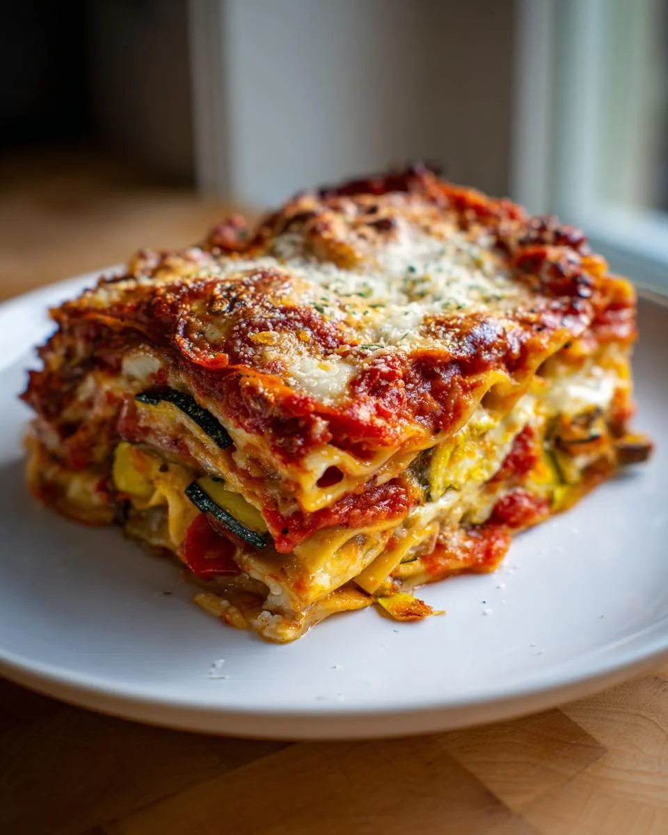 Roasted Vegetable Lasagna - detail 3