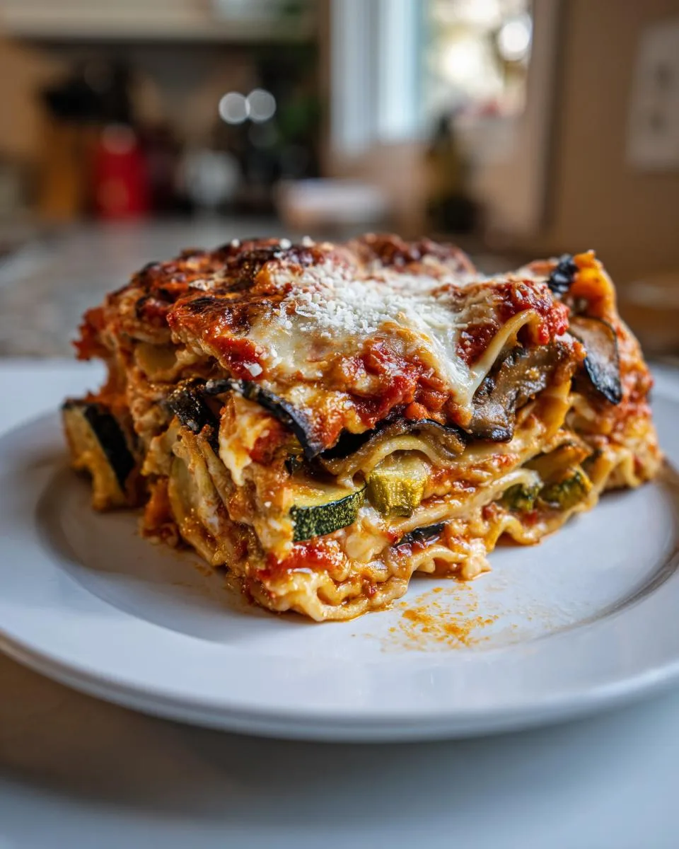 Roasted Vegetable Lasagna - detail 4