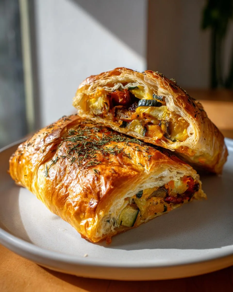 Roasted Vegetable Strudel - detail 4