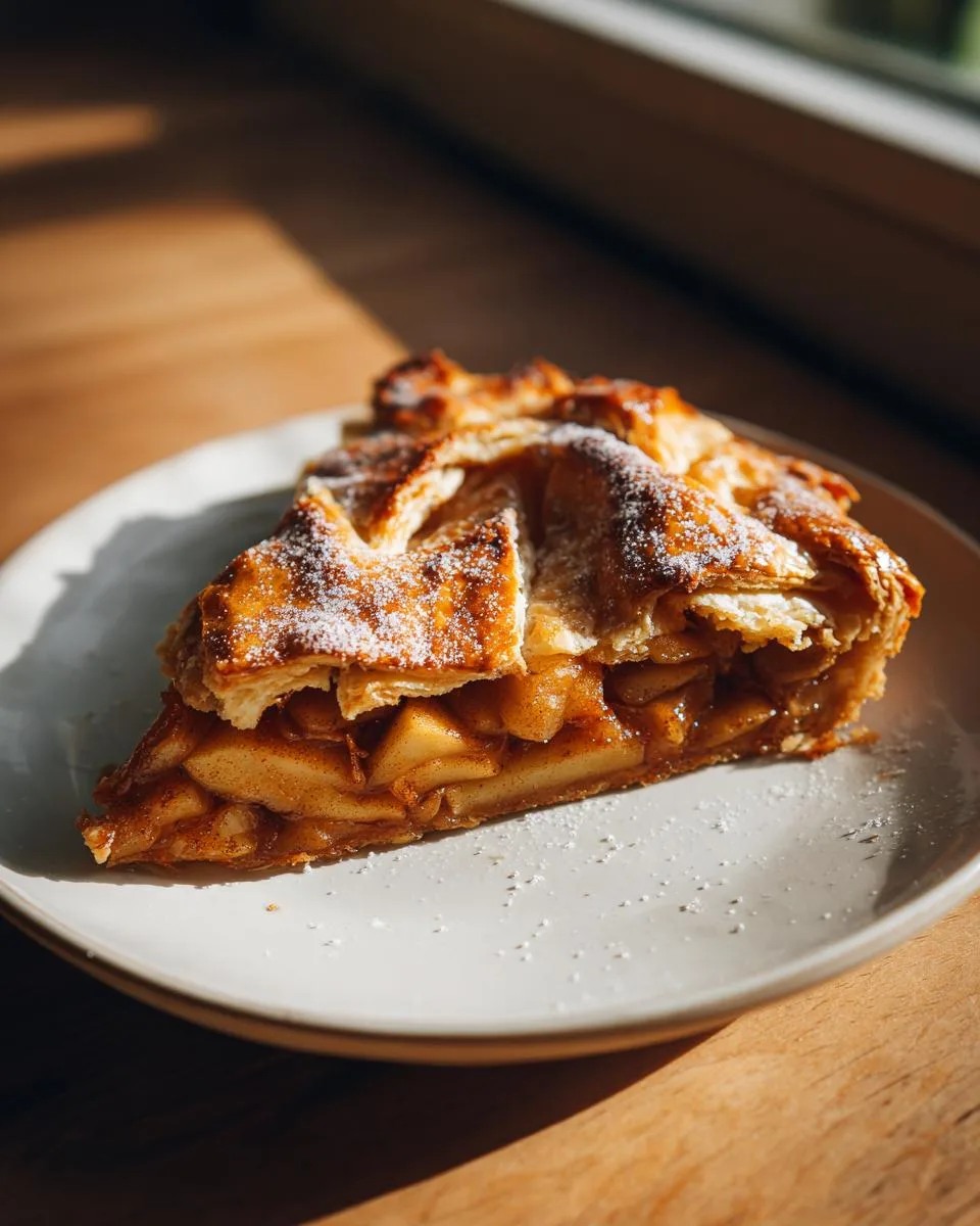 Rustic Apple Galette - detail 2
