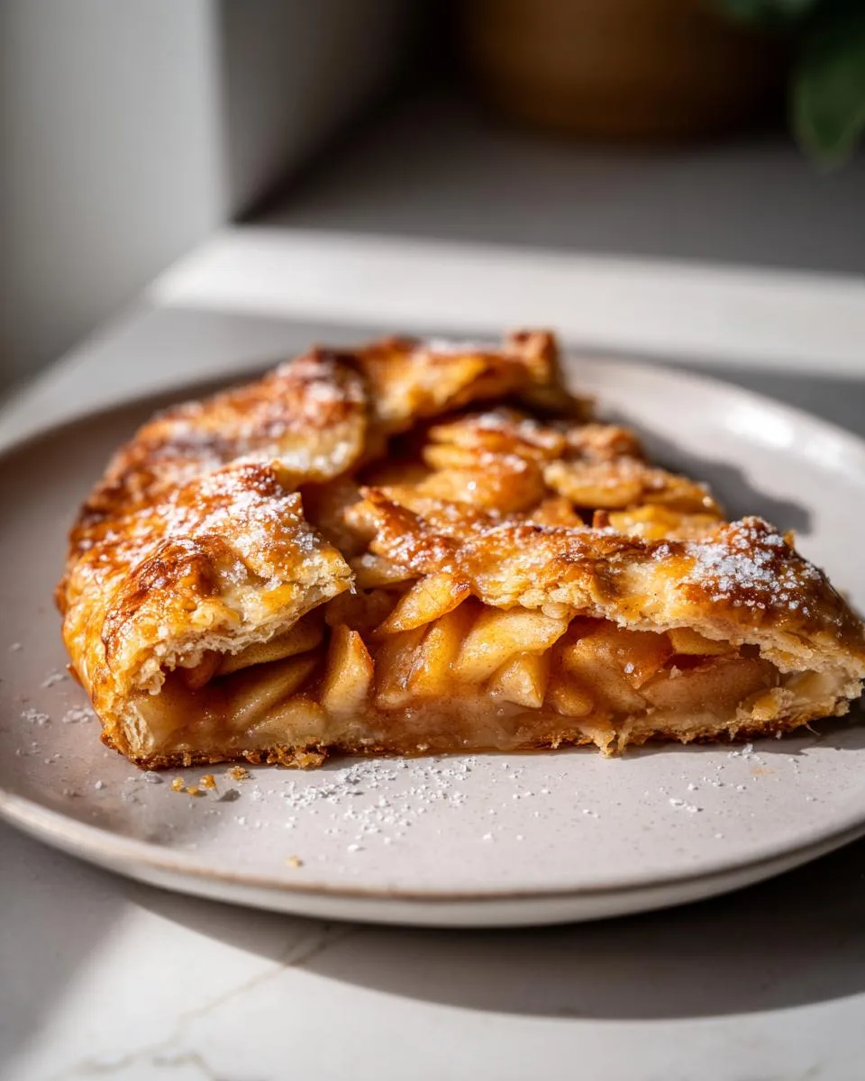 Rustic Apple Galette - detail 4