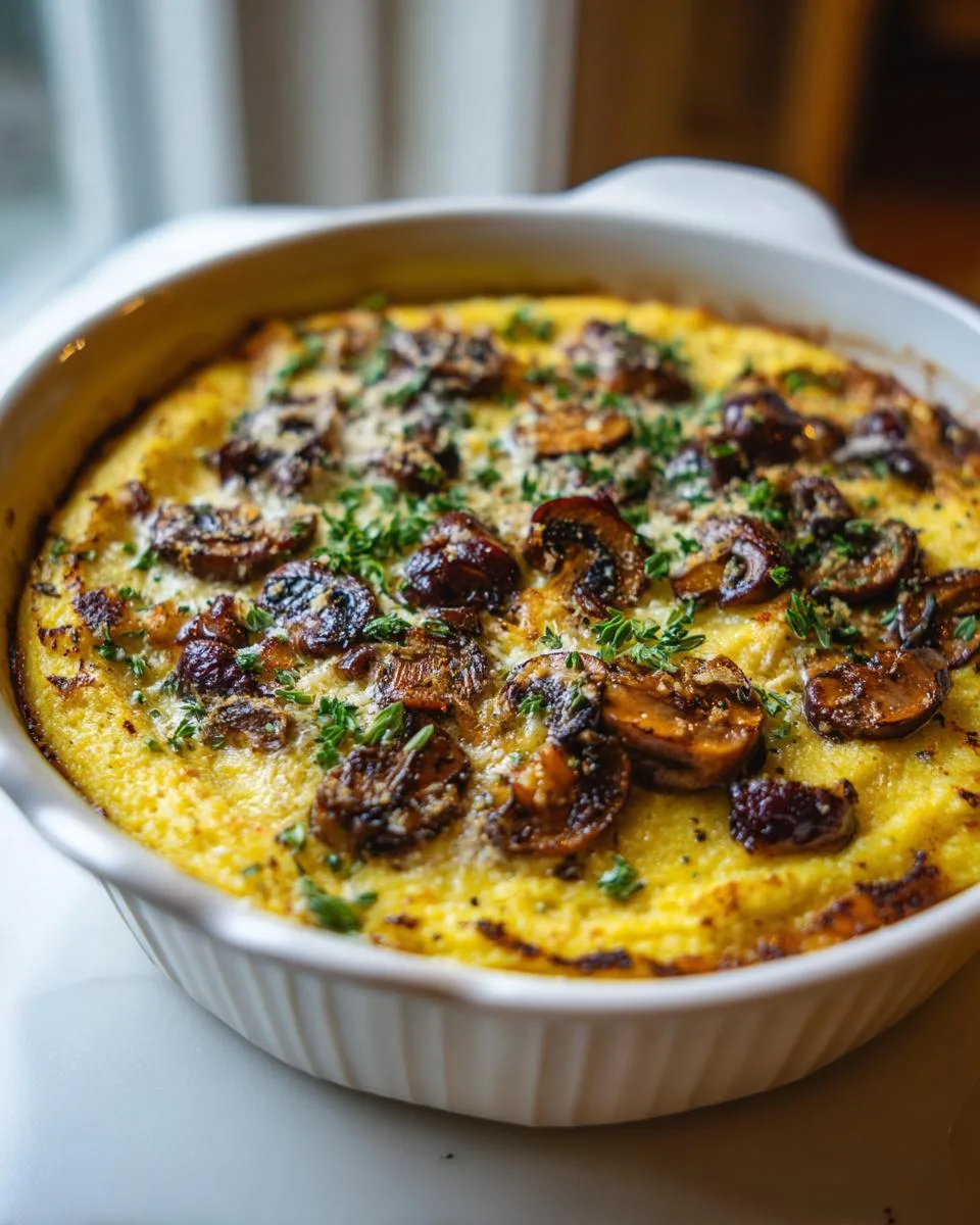 40-Minute Sheet Pan Polenta with Mushrooms - Irresistible Comfort 3 Sheet Pan Polenta with Mushrooms - detail 2