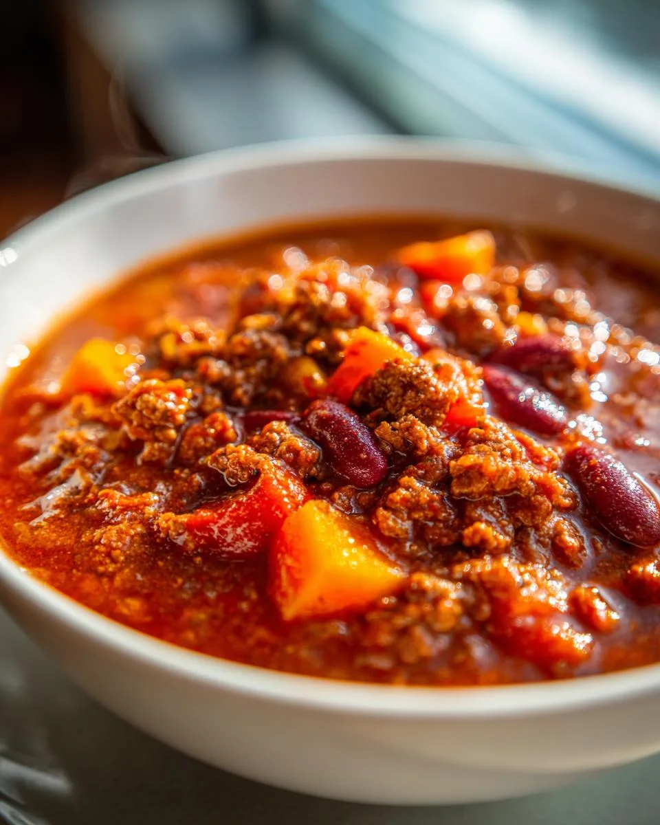 Smoky Pumpkin Beef Chili - detail 3