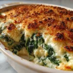 Irresistible Spinach Gratin Recipe with 2 Cheeses 10 Spinach Gratin