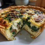 Irresistible Spinach Mushroom Quiche Recipe in 5 Easy Steps 10 Spinach Mushroom Quiche