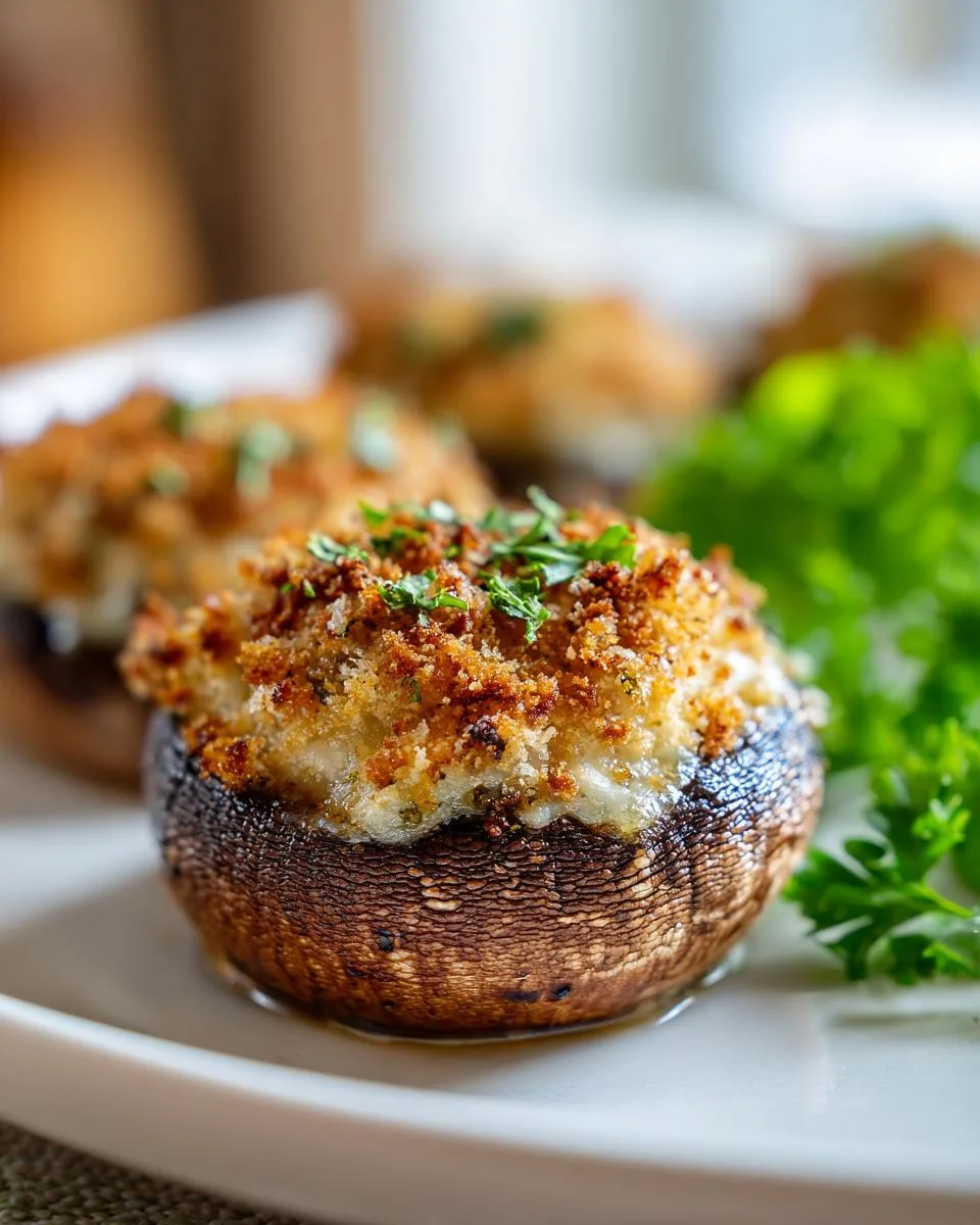 Savory Stuffed Portobello Mushrooms in Just 30 Minutes 5 Stuffed Portobello Mushrooms - detail 1