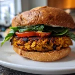 Sweet Potato Black Bean Burgers