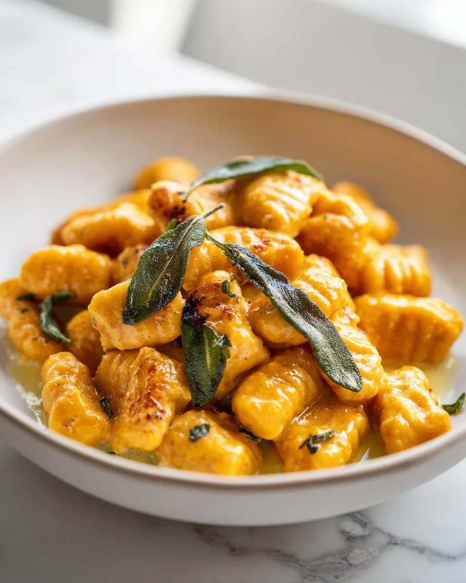 Sweet Potato Gnocchi with Sage - detail 1