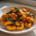 Sweet Potato Gnocchi with Sage
