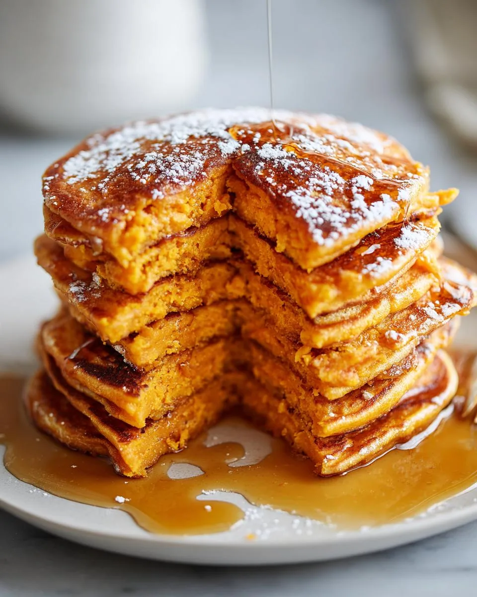 Sweet Potato Pancakes - detail 2