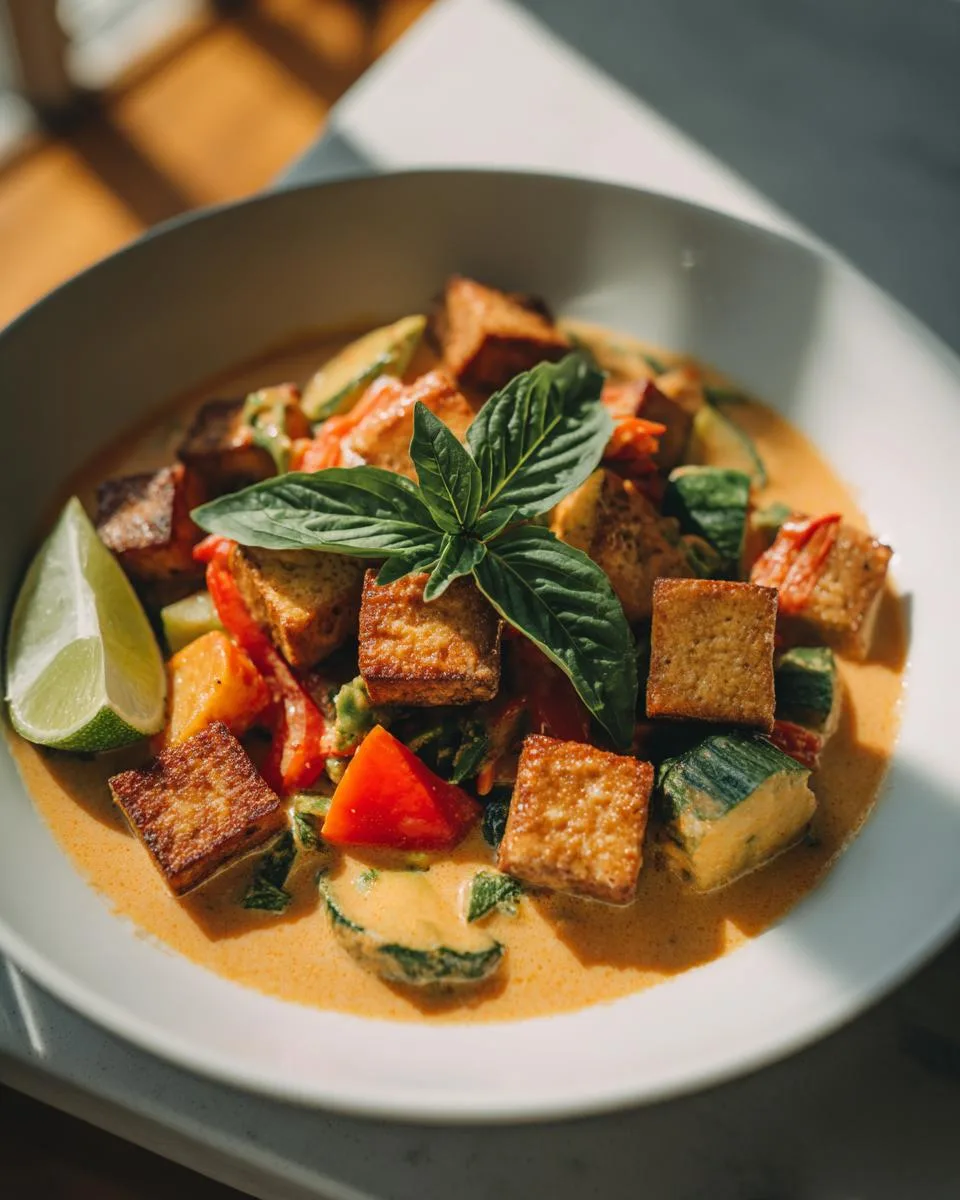 25-Minute Thai Red Curry with Tofu - Bold & Irresistible 6 Thai Red Curry with Tofu - detail 1
