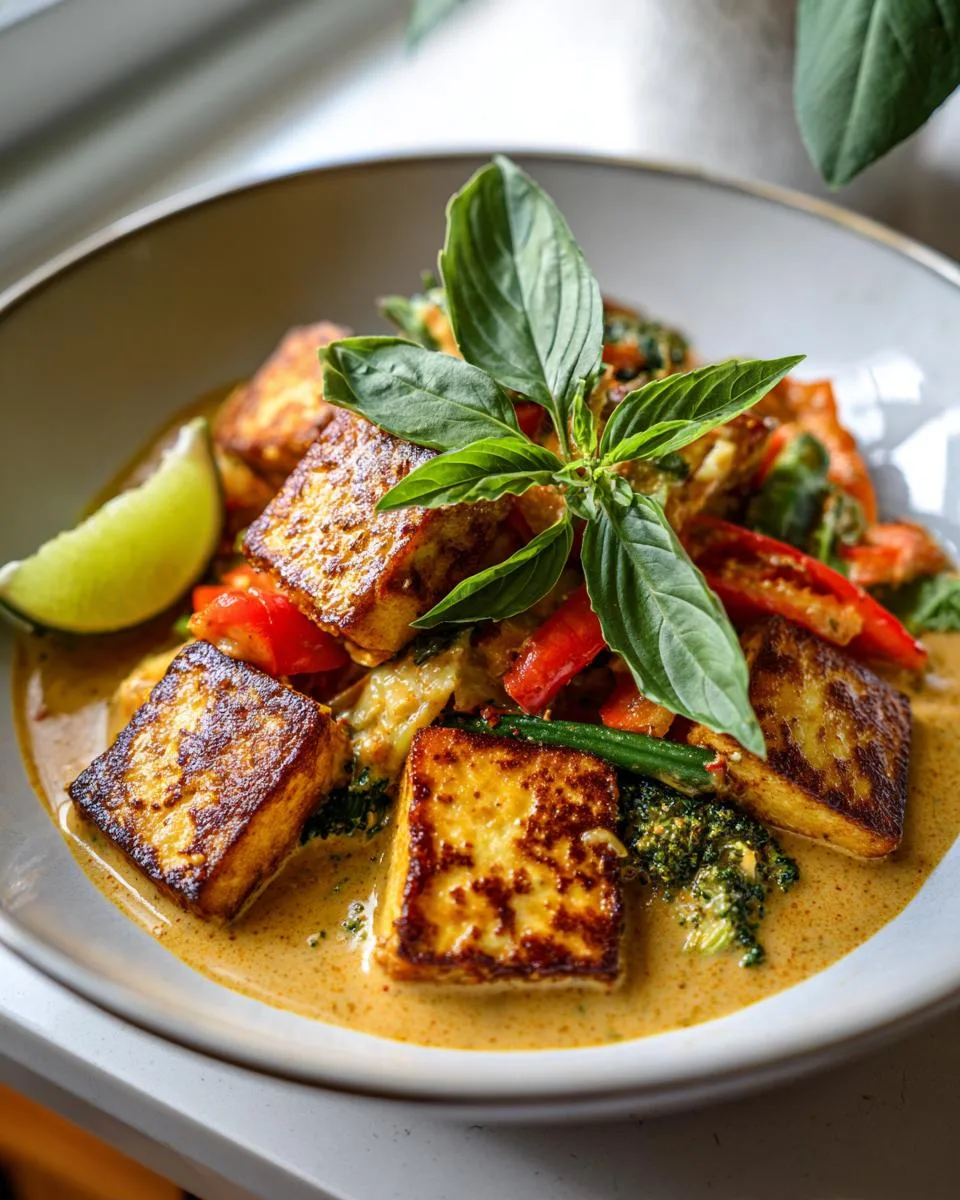 25-Minute Thai Red Curry with Tofu - Bold & Irresistible 8 Thai Red Curry with Tofu - detail 3