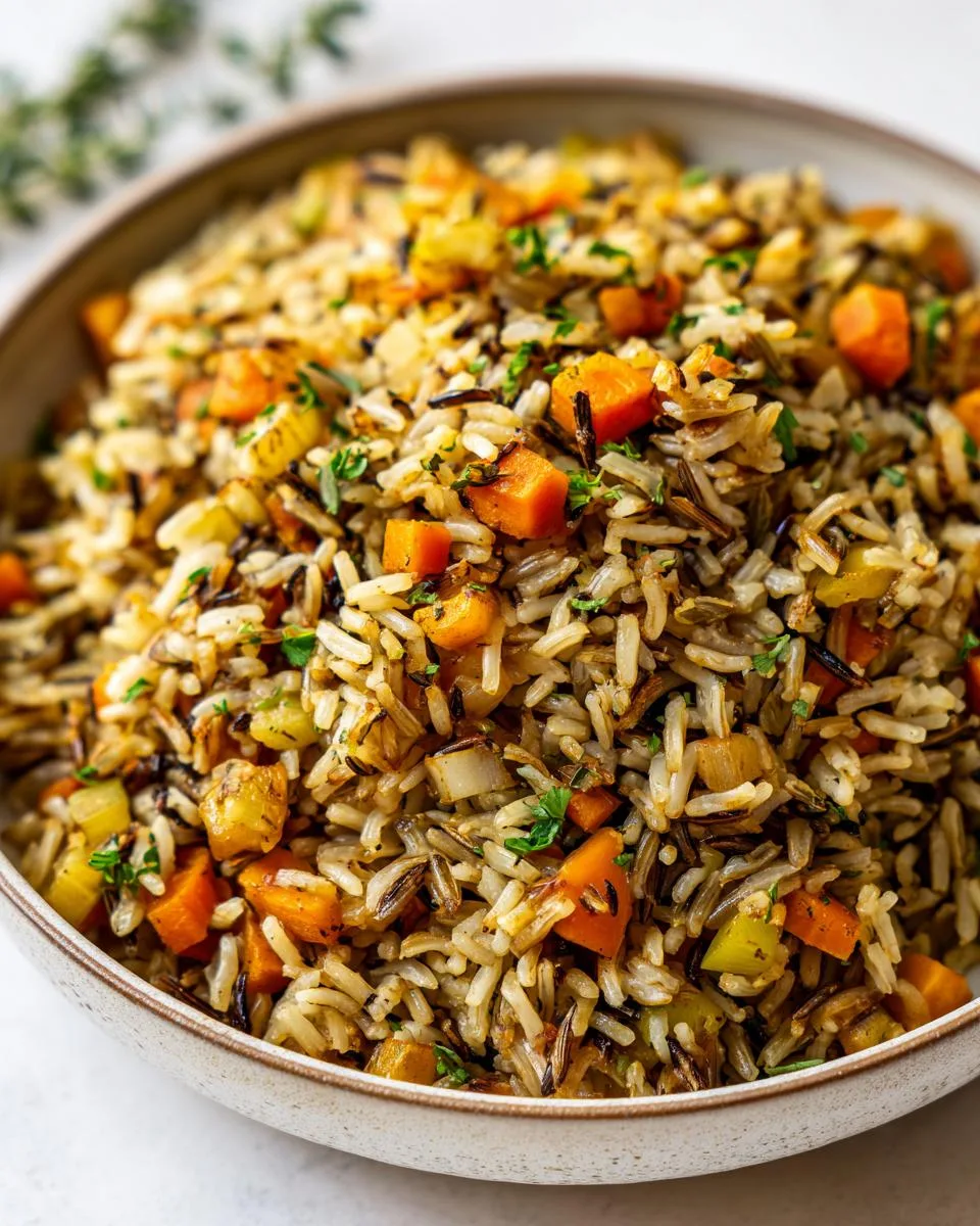 Wild Rice Pilaf - detail 2