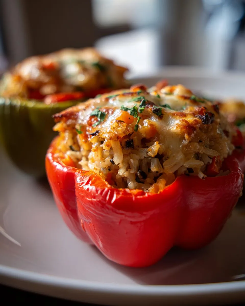 Hearty Wild Rice Stuffed Peppers Packed With 7g Protein 9 Wild Rice Stuffed Peppers - detail 4