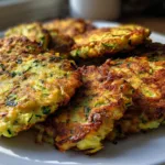 Secretly Crispy Zucchini Fritters In 30 Minutes 10 Zucchini Fritters