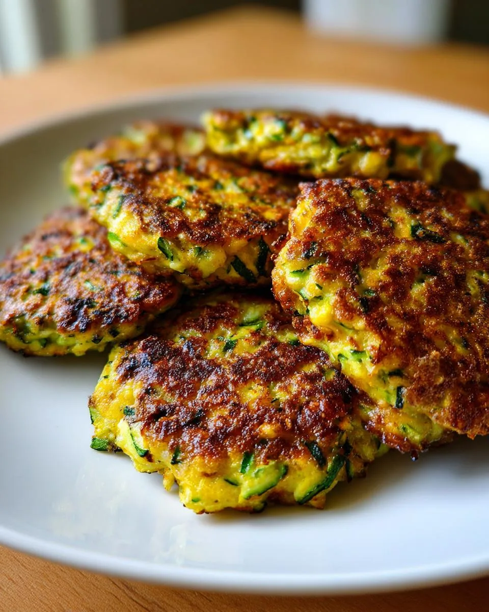 Secretly Crispy Zucchini Fritters In 30 Minutes 8 Zucchini Fritters - detail 3