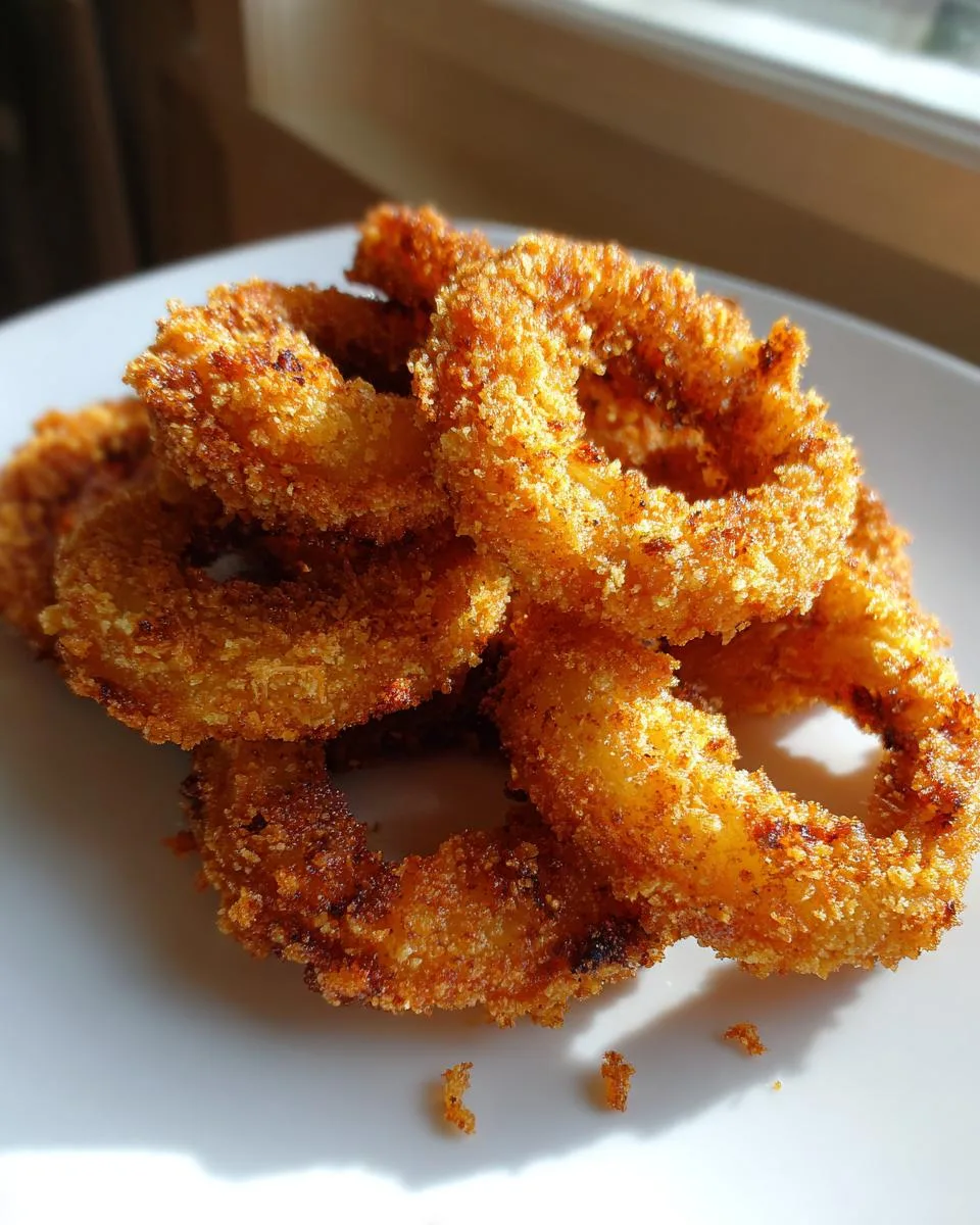 Crispy Air Fryer Onion Rings Ready in Just 20 Minutes 3 Air Fryer Onion Rings - detail 1