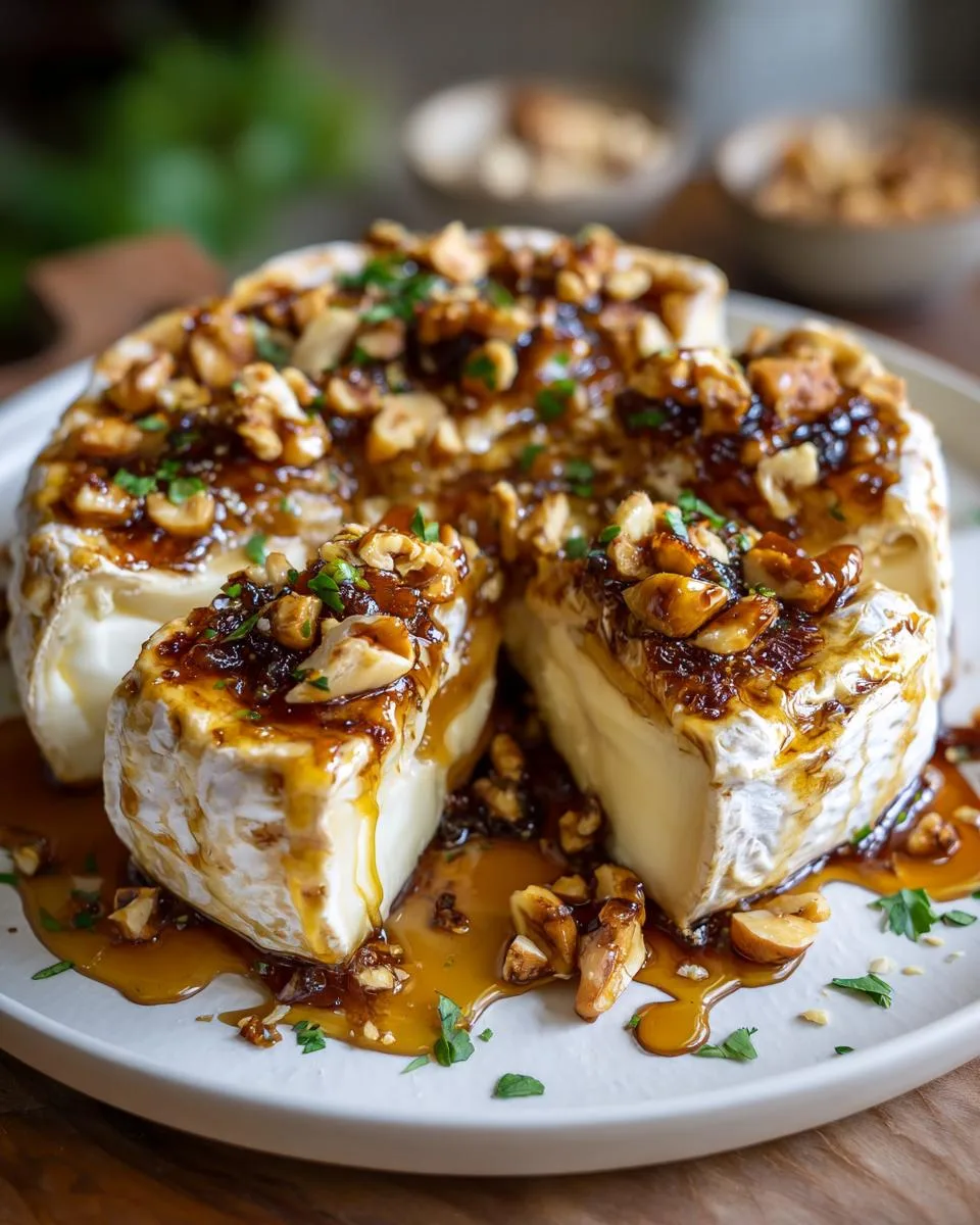 Baked Brie with Jam - detail 4