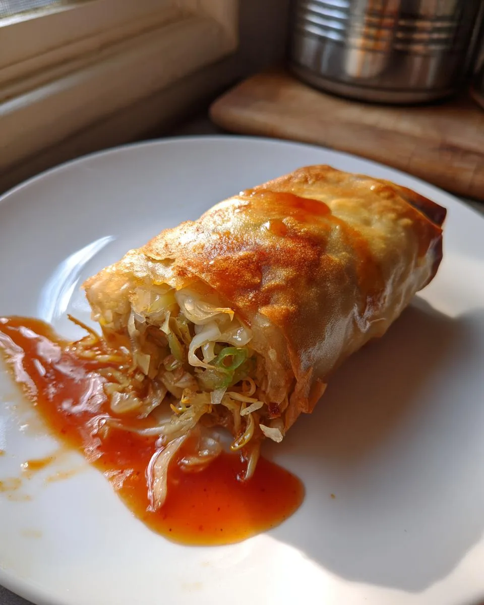 3 Secrets to Perfect Baked Vegetable Egg Rolls - Crispy & Delicious 4 Baked Vegetable Egg Rolls - detail 1