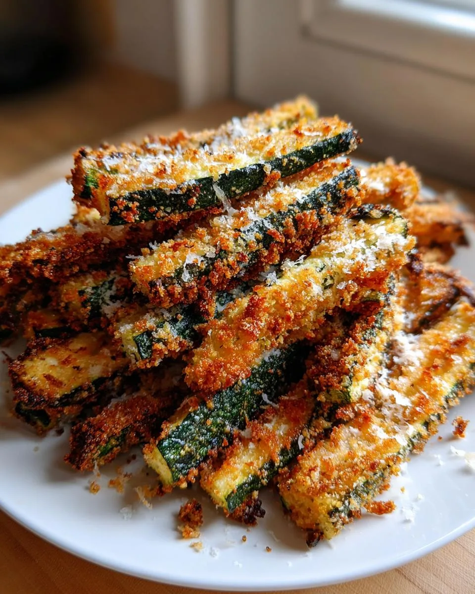 Baked Zucchini Fries Recipe: Crispy 15-Minute Guilt-Free Snack 3 Baked Zucchini Fries - detail 1