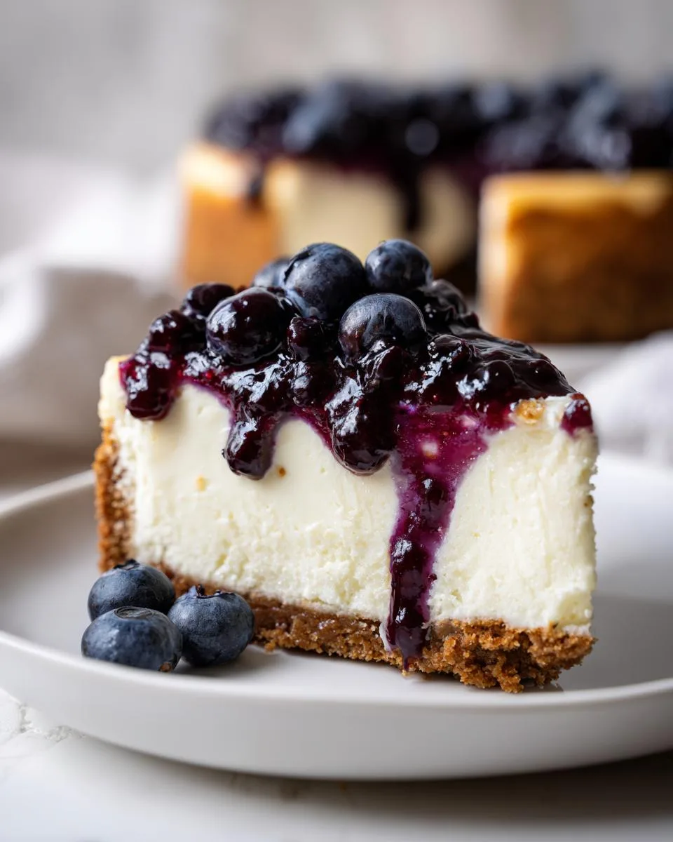 Blueberry Cheesecake - detail 2