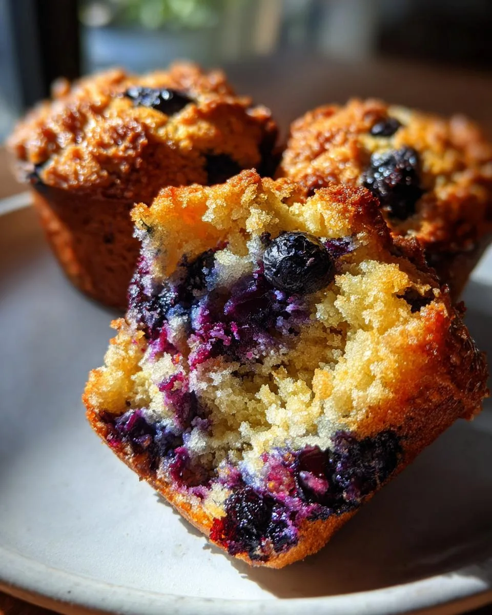 Blueberry Muffins - detail 1