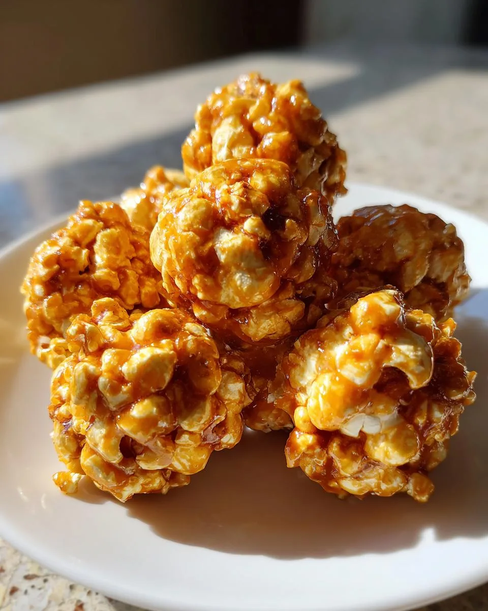 Irresistible Caramel Popcorn Balls Recipe in 25 Minutes 9 Caramel Popcorn Balls - detail 4