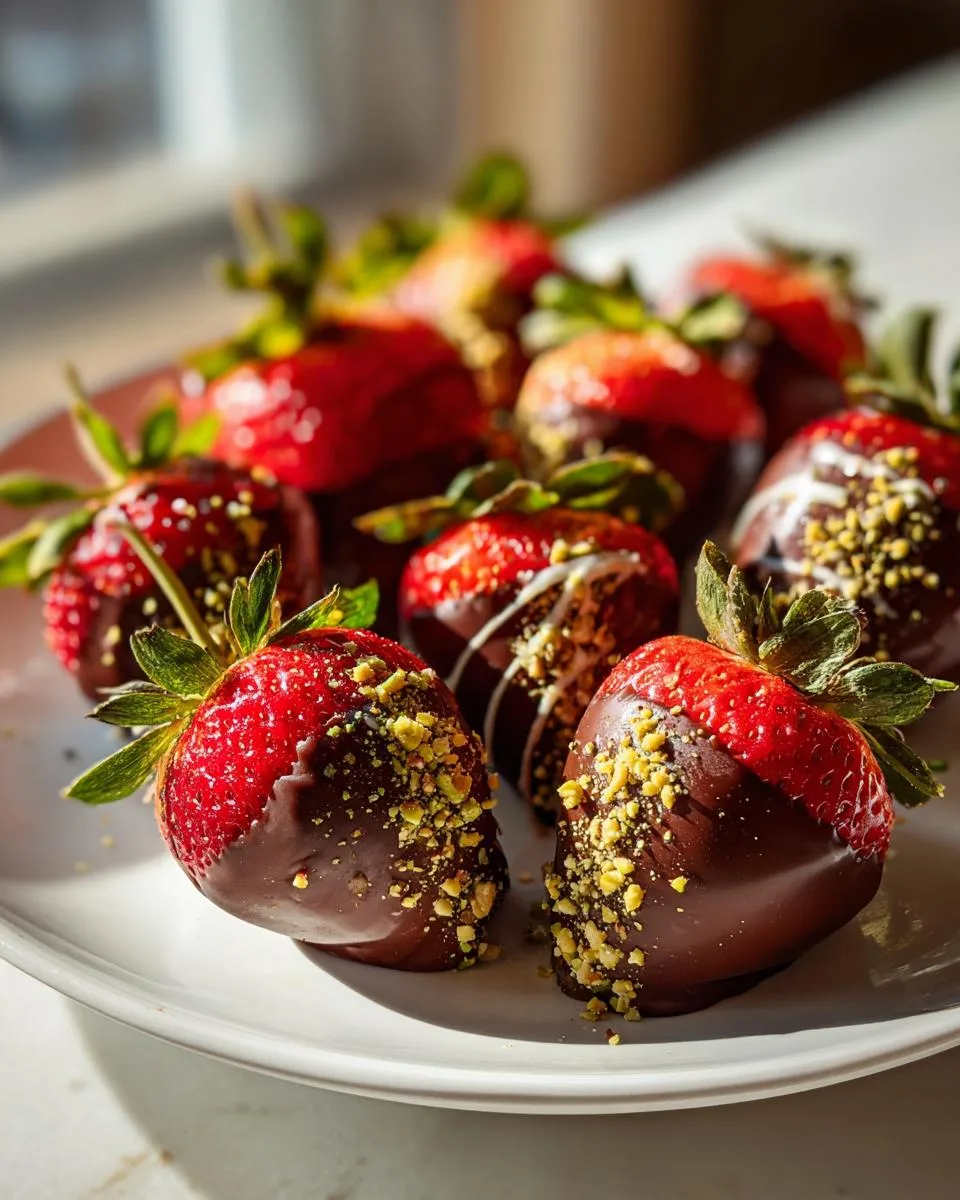 10 Foolproof Chocolate Covered Strawberries You'll Obsess Over 6 Chocolate Covered Strawberries - detail 1