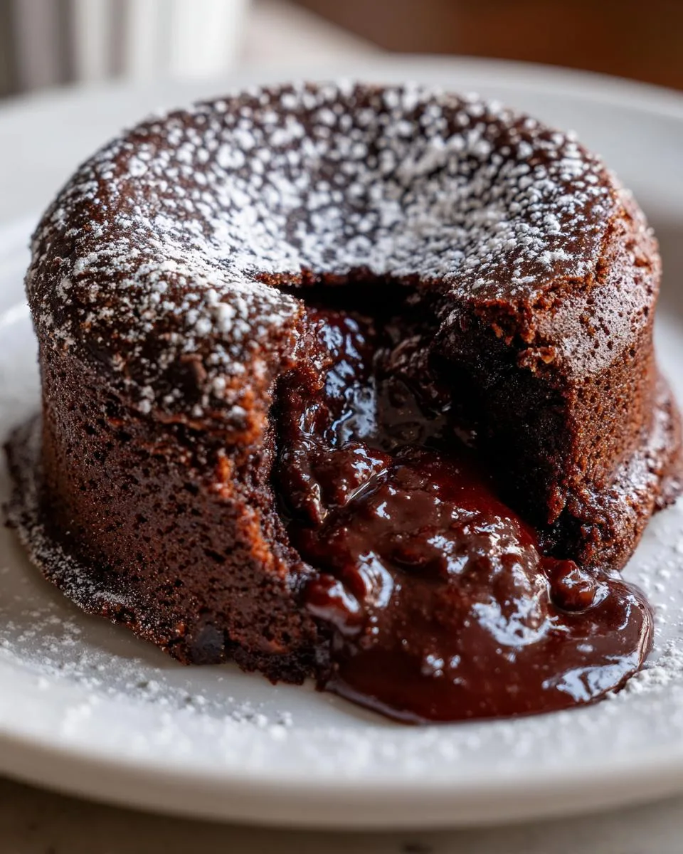 Decadent Chocolate Molten Cake Recipe Ready in 12 Minutes 6 Chocolate Molten Cake - detail 1
