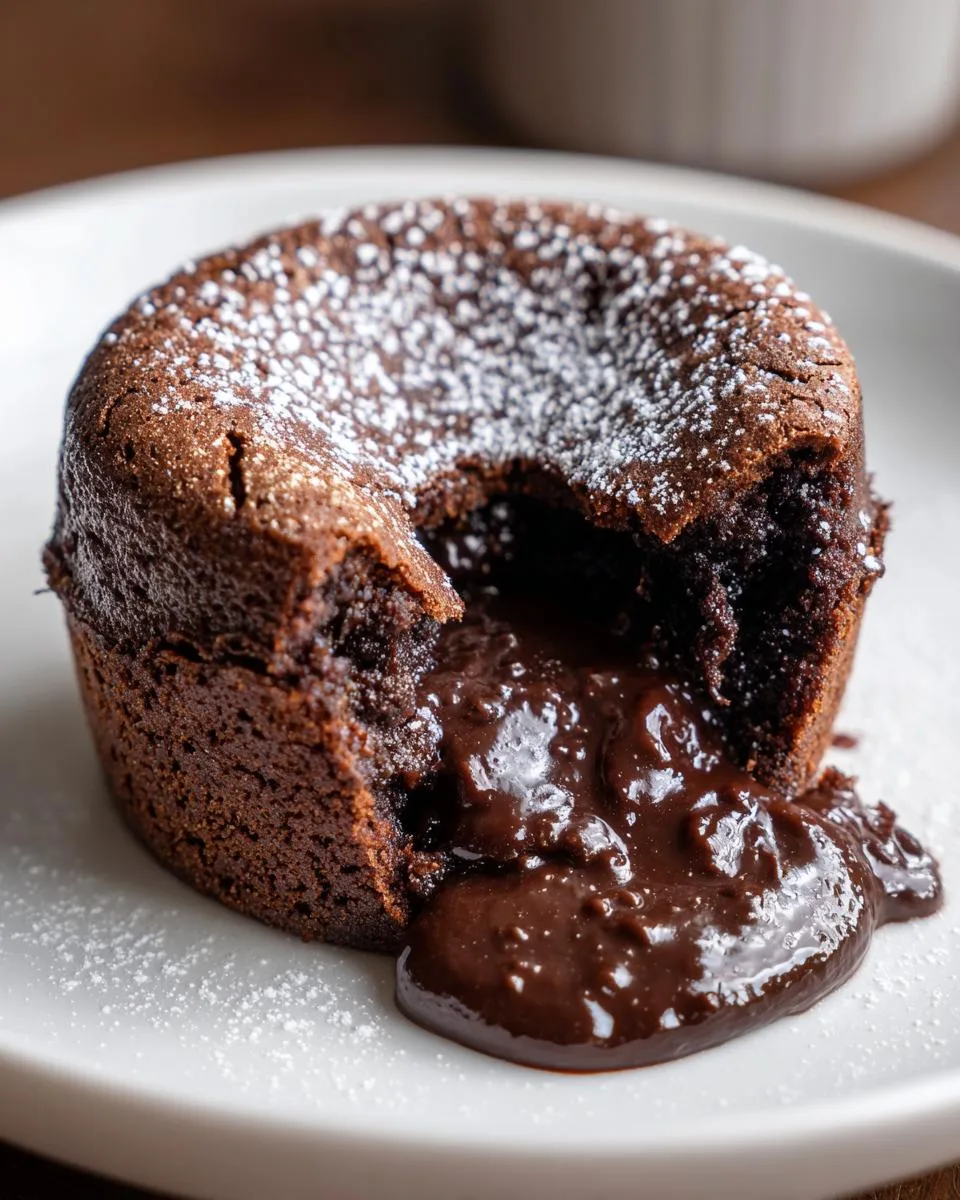 Decadent Chocolate Molten Cake Recipe Ready in 12 Minutes 8 Chocolate Molten Cake - detail 3