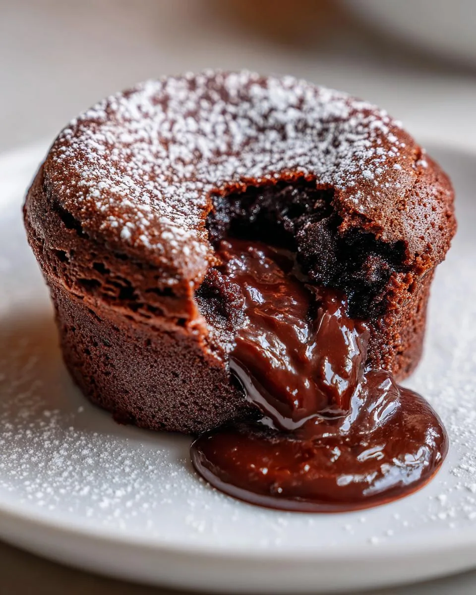 Decadent Chocolate Molten Cake Recipe Ready in 12 Minutes 9 Chocolate Molten Cake - detail 4
