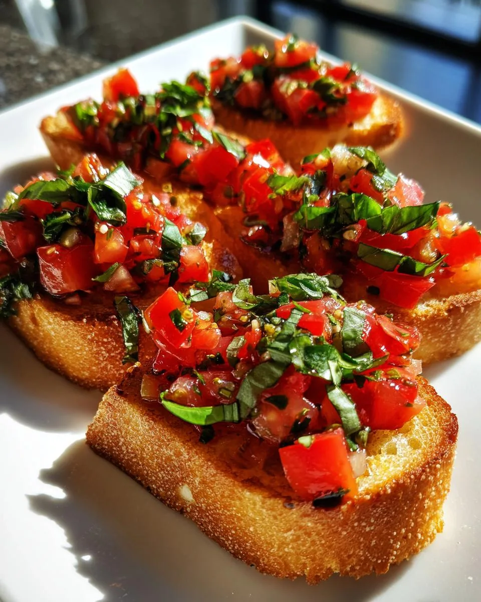 Classic Bruschetta on Toast - detail 1