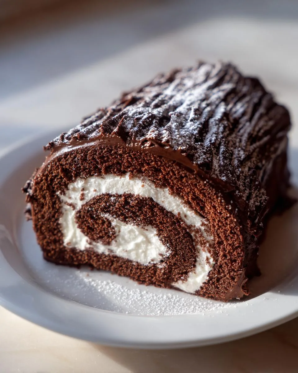 3 Secrets to Perfect Classic Yule Log Cake Every Time 7 Classic Yule Log Cake - detail 2