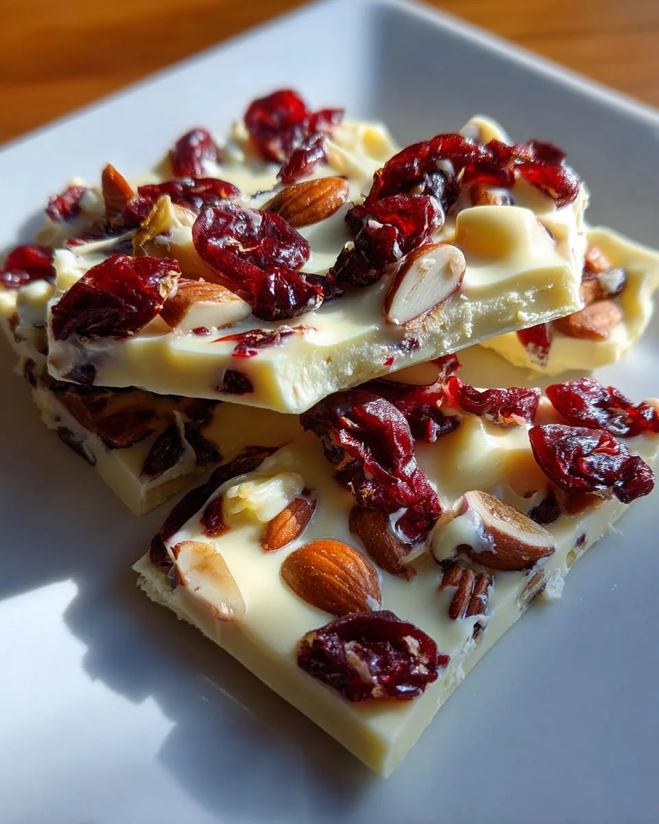 Cranberry Almond Bark - detail 4