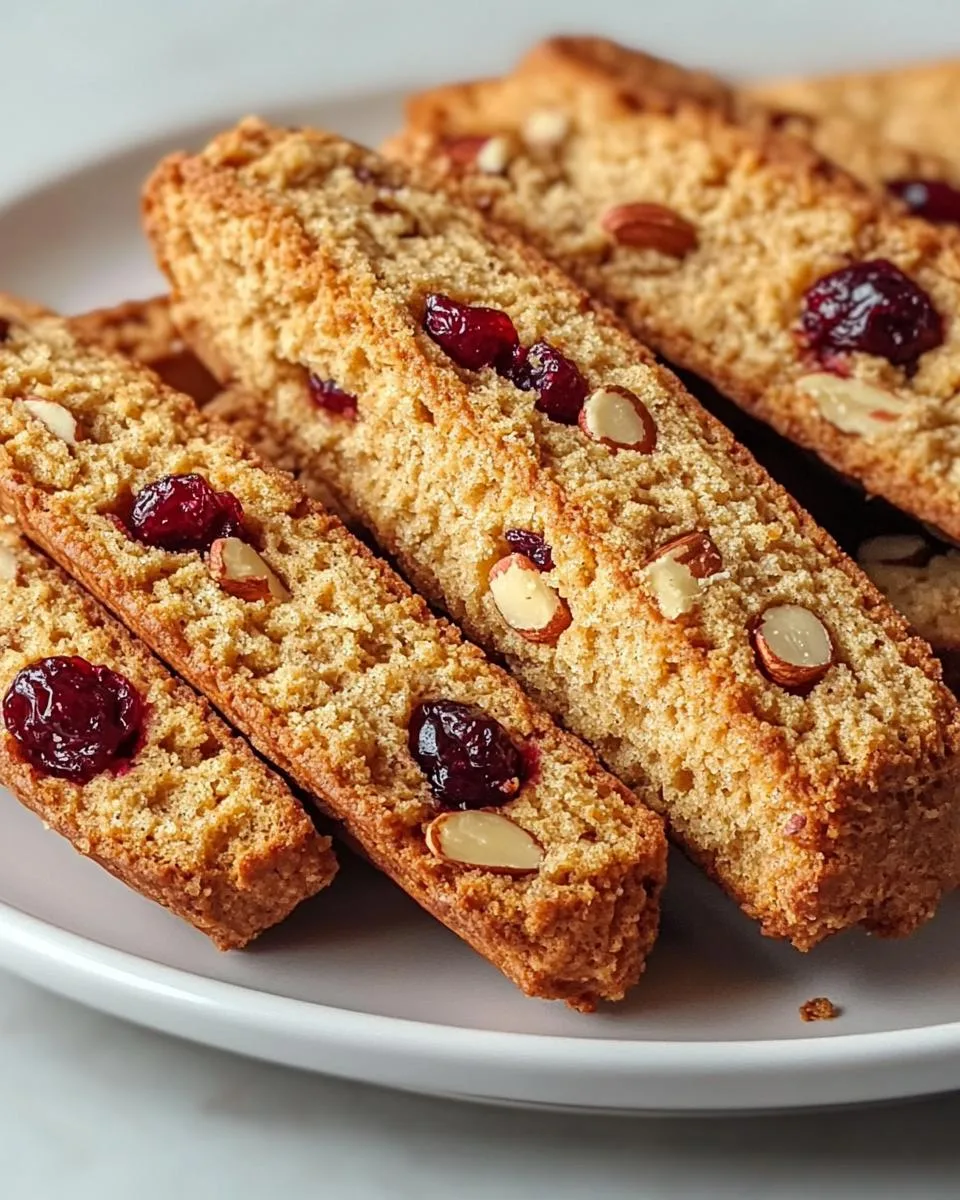 Cranberry Almond Biscotti - detail 1