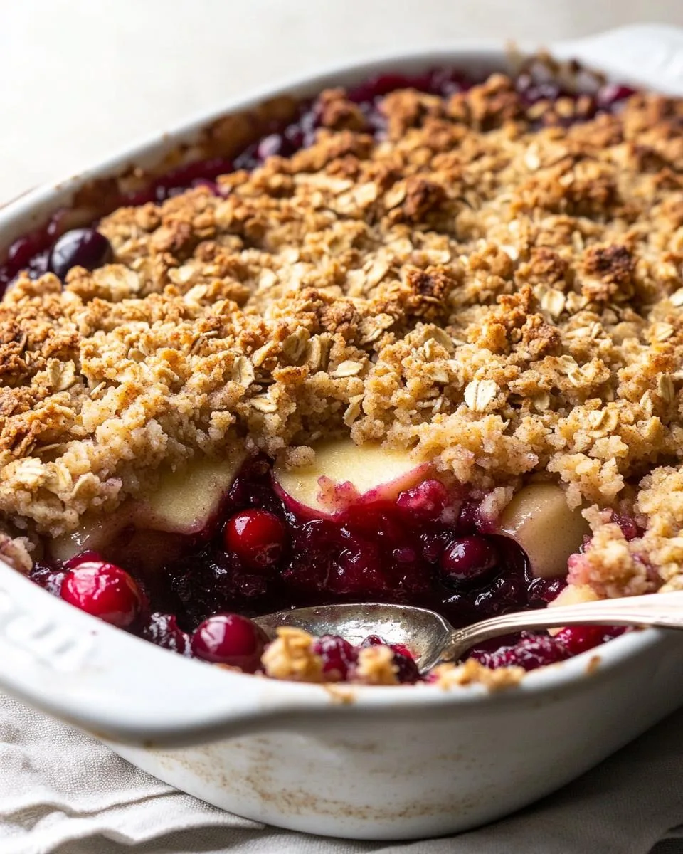 3-Ingredient Cranberry Apple Crisp Never Fails to Delight 3 Cranberry Apple Crisp - detail 1