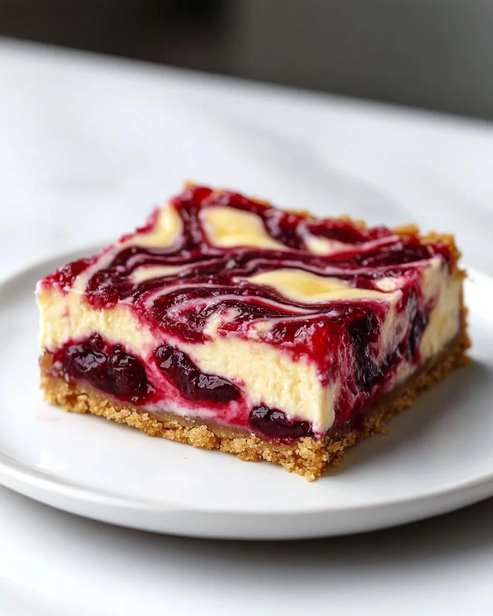 4-Ingredient Cranberry Cheesecake Bars: Irresistible & Easy 3 Cranberry Cheesecake Bars - detail 1