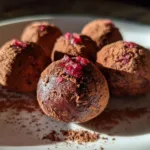 15-Minute Cranberry Chocolate Truffles - A Magical Holiday Fix 10 Cranberry Chocolate Truffles