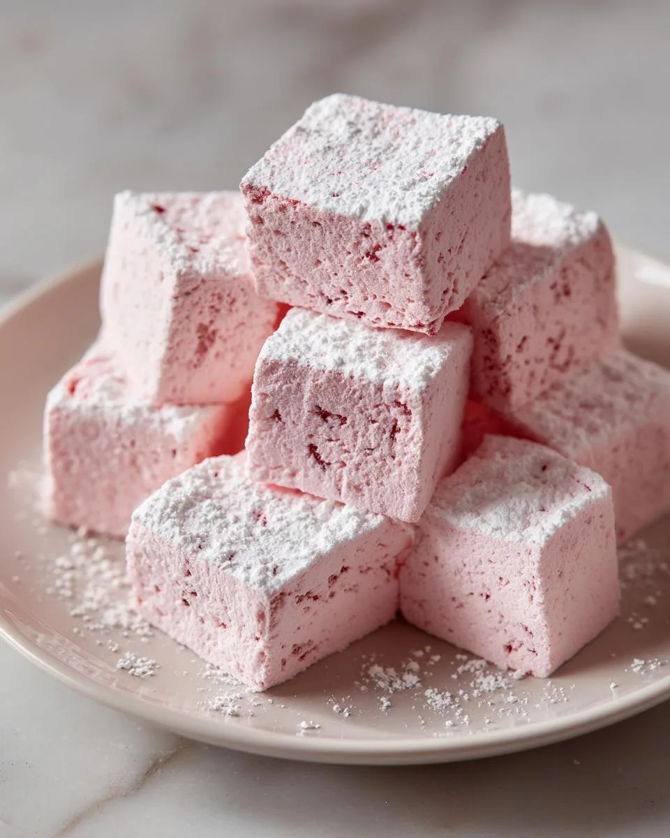 Cranberry Marshmallows - detail 1